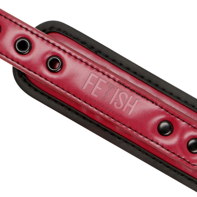 FETISH SUBMISSIVE DARK ROOM - COLLIER CHAÎNE DOUBLURE EN NÉOPRÈNE FETISH SUBMISSIVE DARK ROOM