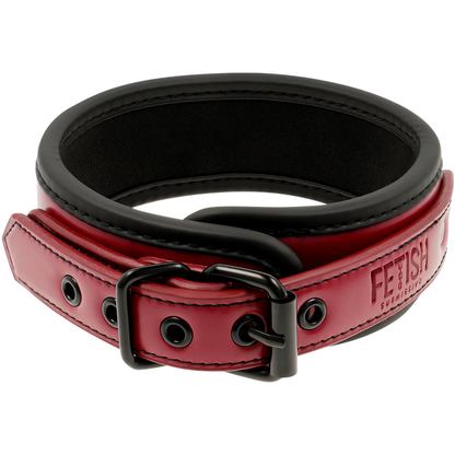 FETISH SUBMISSIVE DARK ROOM - COLLIER CHAÎNE DOUBLURE EN NÉOPRÈNE FETISH SUBMISSIVE DARK ROOM