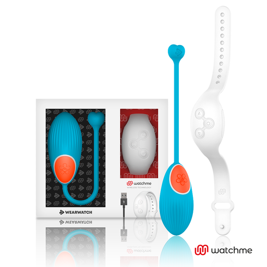 WEARWATCH - TÉLÉCOMMANDE WATCHME TECHNOLOGIE BLEU OEUF / NIVEO WEARWATCH