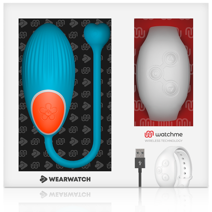 WEARWATCH - TÉLÉCOMMANDE WATCHME TECHNOLOGIE BLEU OEUF / NIVEO WEARWATCH