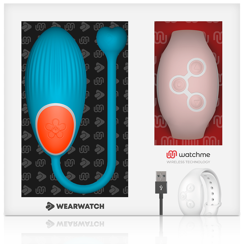 WEARWATCH - TÉLÉCOMMANDE WATCHME TECHNOLOGIE OEUF BLEU / ROSE WEARWATCH
