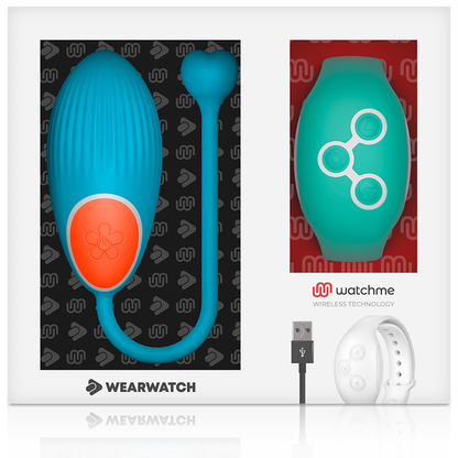 WEARWATCH - TÉLÉCOMMANDE WATCHME TECHNOLOGIE BLEU OEUF / AIGUE-MARINE WEARWATCH