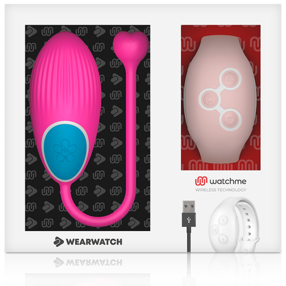 WEARWATCH - TÉLÉCOMMANDE WATCHME TECHNOLOGIE OEUF FUCHSIA / ROSE WEARWATCH