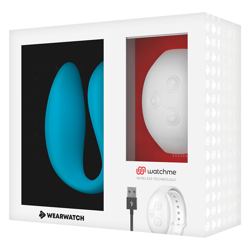 WEARWATCH - WATCHME VIBRATEUR DOUBLE TECHNOLOGIE INDIGO/NEIGE WEARWATCH