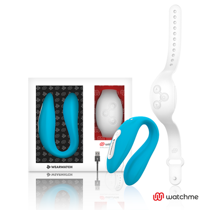 WEARWATCH - WATCHME VIBRATEUR DOUBLE TECHNOLOGIE INDIGO/NEIGE WEARWATCH