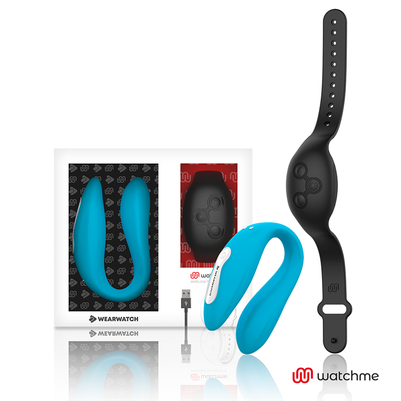 WEARWATCH - WATCHME VIBRATEUR DOUBLE TECHNOLOGIE INDIGO / JET WEARWATCH