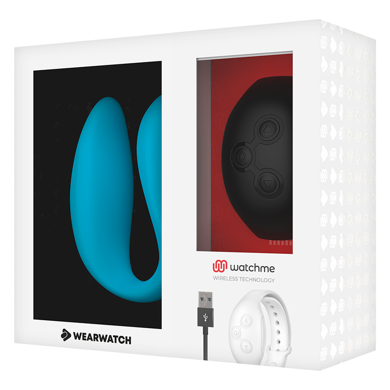 WEARWATCH - WATCHME VIBRATEUR DOUBLE TECHNOLOGIE INDIGO / JET WEARWATCH