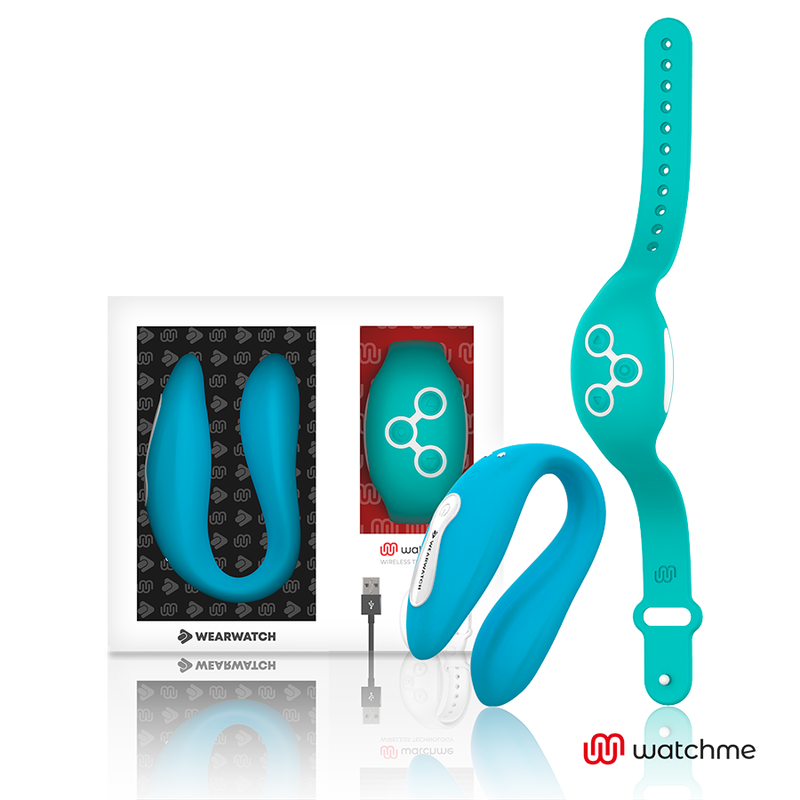 WEARWATCH - VIBRATEUR WATCHME DOUBLE TECHNOLOGIE INDIGO/EAU DE MER WEARWATCH
