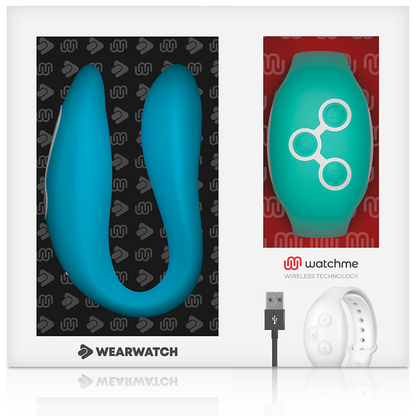 WEARWATCH - VIBRATEUR WATCHME DOUBLE TECHNOLOGIE INDIGO/EAU DE MER WEARWATCH