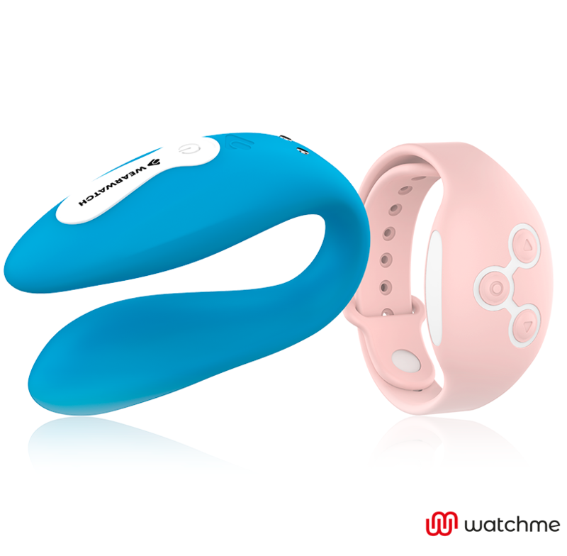 WEARWATCH - WATCHME VIBRATEUR DOUBLE TECHNOLOGIE INDIGO / ROSE WEARWATCH