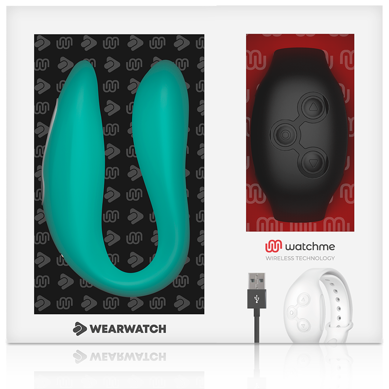 WEARWATCH - VIBRATEUR DOUBLE TECHNOLOGIE WATCHME AIGUE-MARINE / JET WEARWATCH