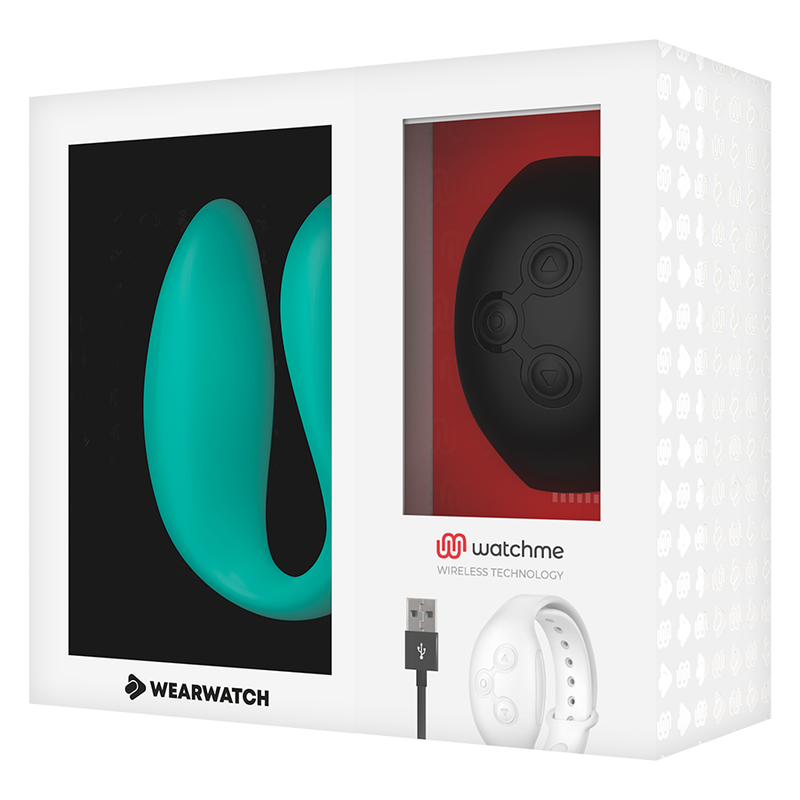 WEARWATCH - VIBRATEUR DOUBLE TECHNOLOGIE WATCHME AIGUE-MARINE / JET WEARWATCH