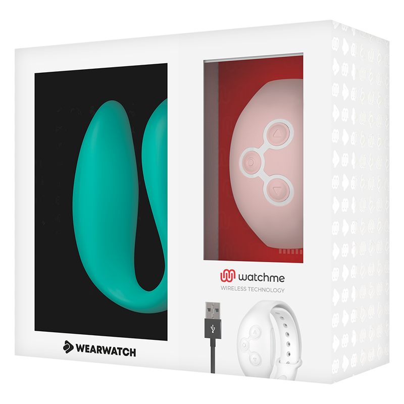 WEARWATCH - WATCHME VIBRATEUR DOUBLE TECHNOLOGIE EAU DE MER / ROSE WEARWATCH