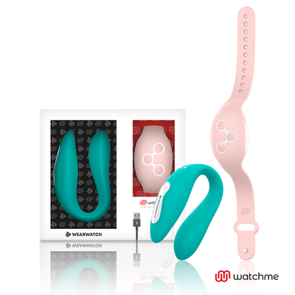 WEARWATCH - WATCHME VIBRATEUR DOUBLE TECHNOLOGIE EAU DE MER / ROSE WEARWATCH