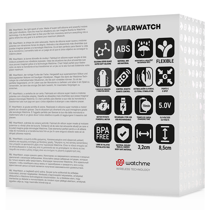WEARWATCH - VIBRATEUR WATCHME VERT CLAIR DOUBLE TECHNOLOGIE WEARWATCH