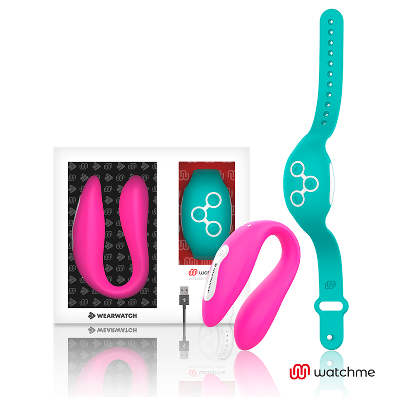 WEARWATCH - VIBRATEUR WATCHME DOUBLE TECHNOLOGIE FUCHSIA / EAU DE MER WEARWATCH