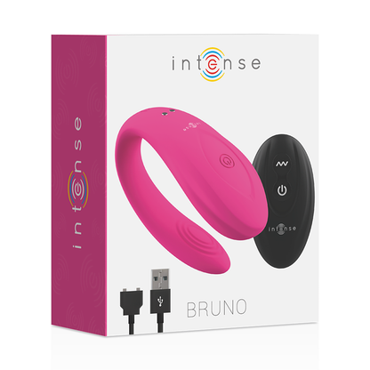 INTENSE - BRUNO PARTNER DOUBLE PLAISIR ROSE INTENSE COUPLES TOYS