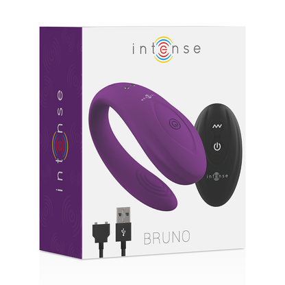 INTENSE - BRUNO PARTNER PLAISIR DOUBLE LILAS INTENSE COUPLES TOYS