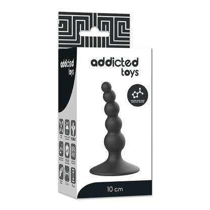 ADDICTED TOYS - PLUG SEXUEL ANAL 10 CM NOIR ADDICTED TOYS