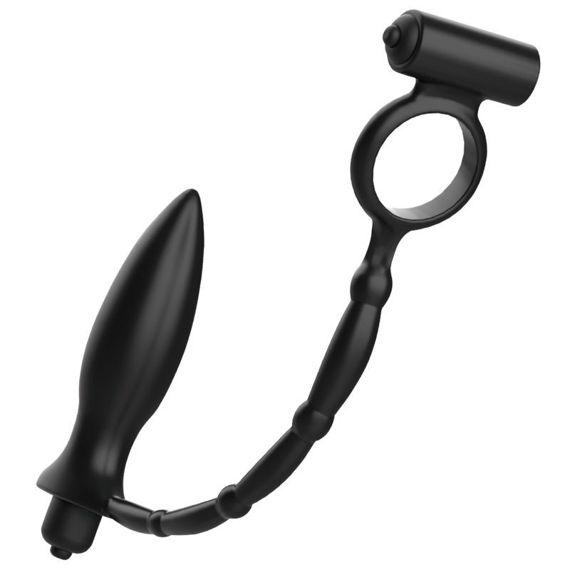 ADDICTED TOYS - PLUG ANAL AVEC ANNEAU VIBRANT ADDICTED TOYS