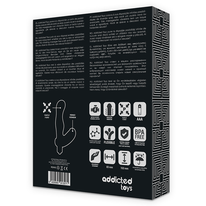 ADDICTED TOYS - STIMULATEUR ANAL DE PROSTATE EN SILICONE P-SPOT VIBE ADDICTED TOYS